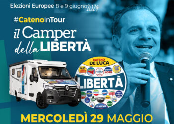 Cateno De Luca domani in tour nel Ragusano con Il Camper della libertà