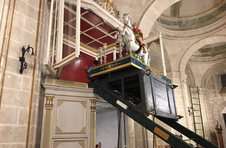 San Giorgio, domani sera al Duomo di Ragusa la cerimonia di reposizione del simulacro