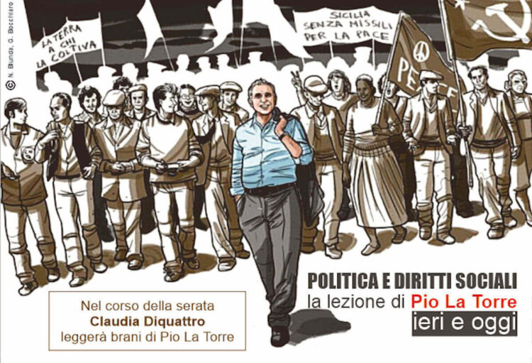 Comiso: Politica e diritti sociali, la lezione di Pio La Torre ieri e oggi