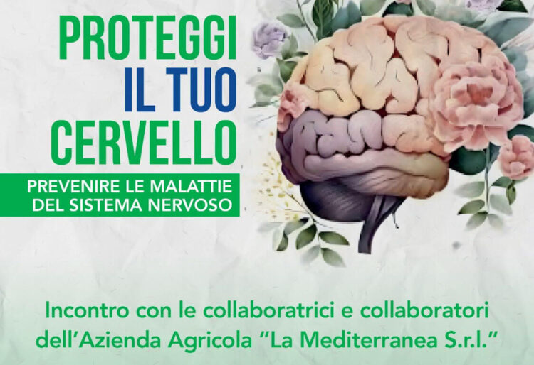 Proteggi il tuo cervello – Prevenire le malattie del sistema nervoso ad Acate
