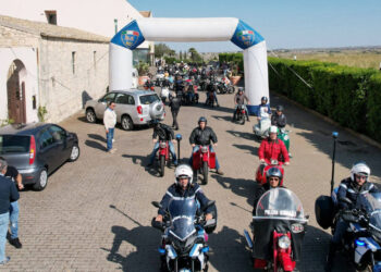 Moto storiche da Ragusa al Museo di kamarina