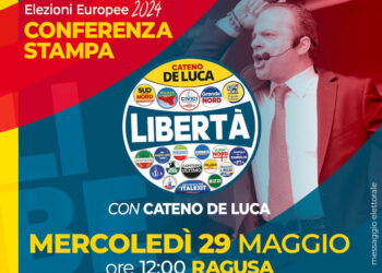 Elezioni Europee: Cateno De Luca a Ragusa