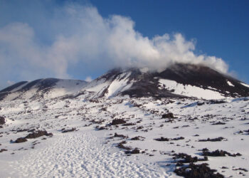 Etna, svelata eruzione nascosta durante una tempesta di neve