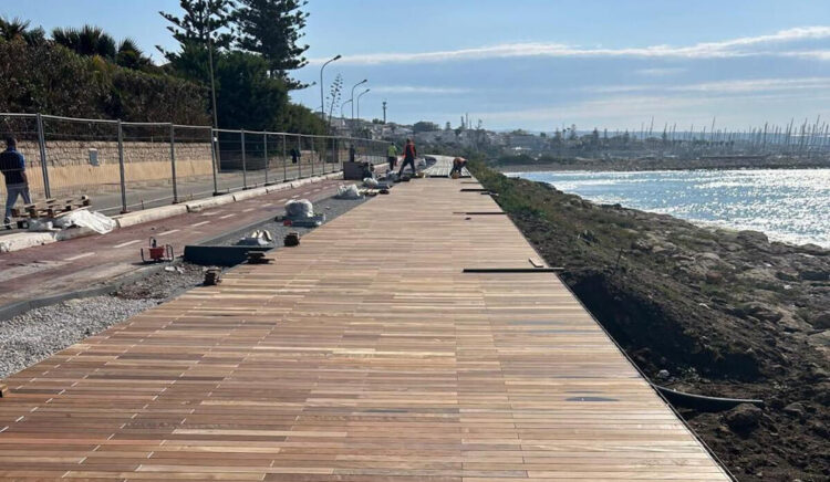 Marina di Ragusa, lavori in corso al lungomare Bisani e al lungomare Doria