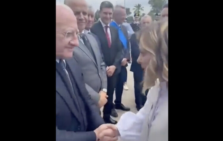 Meloni a De Luca: Presidente De Luca, quella stronza della Meloni, come sta?