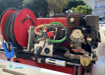A Pozzallo un nuovo mezzo con modulo antincendio