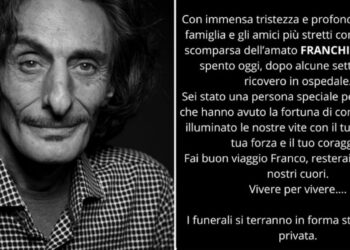 Morto dj Franchino, aveva 71 anni: il vocalist era nato in Sicilia