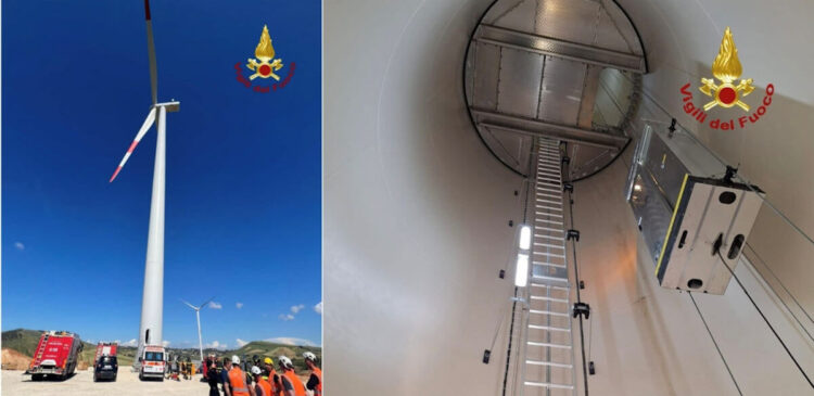 Operaio cade da pala eolica e muore: Giovanni Carpinelli aveva 33 anni