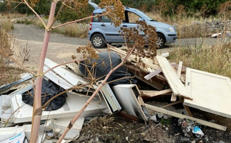 Modica, 5 discariche abusive: in corso identificazione degli autori