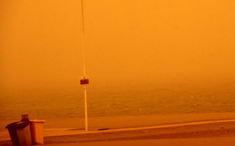 Maltempo in Sicilia: in arrivo sabbia del Sahara, lupa di mare e cielo lattiginoso