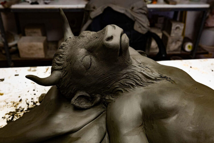 Il Minotauro Bambino al Castello di Donnafugata