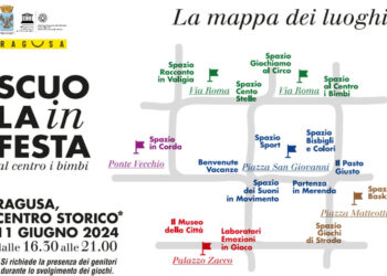 Scuola in festa a Ragusa: la mappa dei luoghi