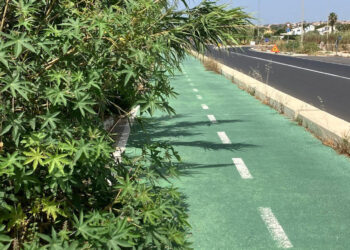 Pista ciclabile a Marina di Ragusa: uno spettacolo avvilente