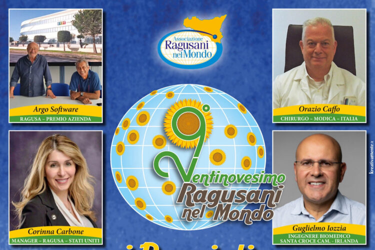 Premio Ragusani nel Mondo: i premiati 2024