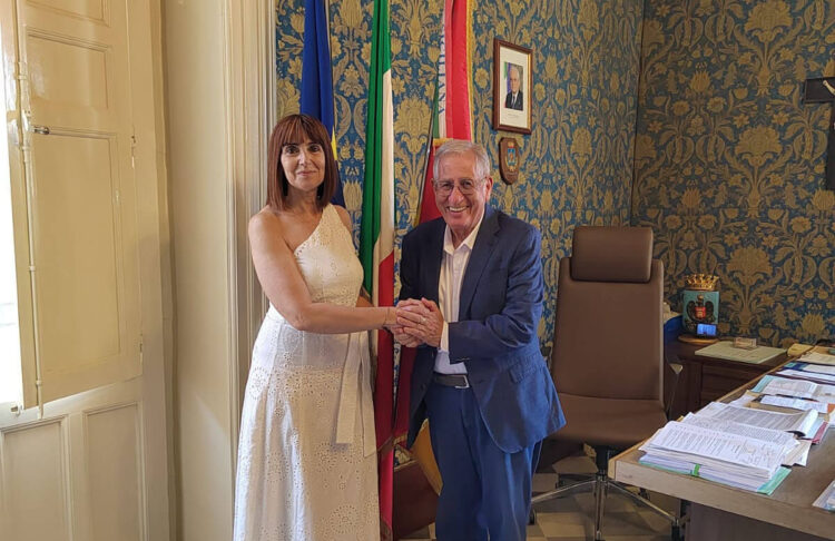 Vittoria, il sindaco riceve la pianista Giuseppina Torre