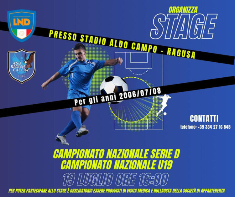 Stage Asd Ragusa Calcio 1949