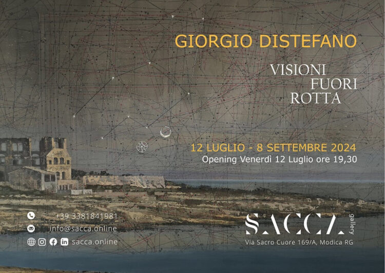 Modica, le ''Visioni fuori rotta'' dell'artista Giorgio Distefano