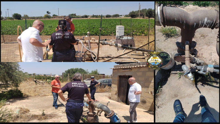 Controlli e monitoraggio dei pozzi che forniscono acqua a Comiso