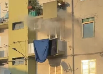 Incendio in un appartamento a Vittoria