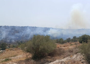 Incendio tra Ispica e Pozzallo, lanci d'acqua con elicottero