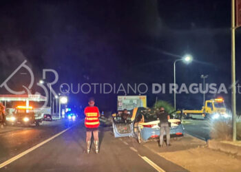 Terribile incidente sul ponte Guerrieri a Modica