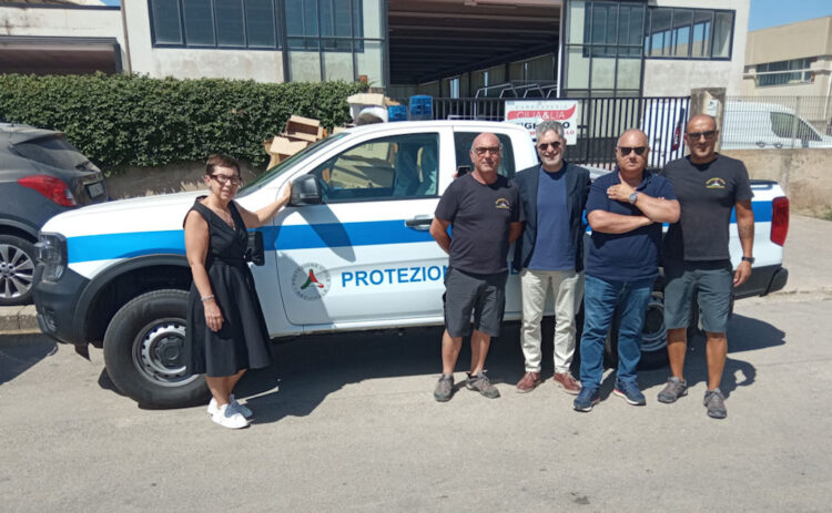Un pick-up Ford Ranger 4x4 per la Protezione Civile di Marina di Ragusa