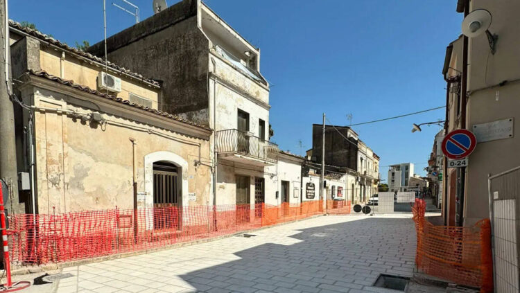 Riapre la via del Giardino a Ragusa Ibla