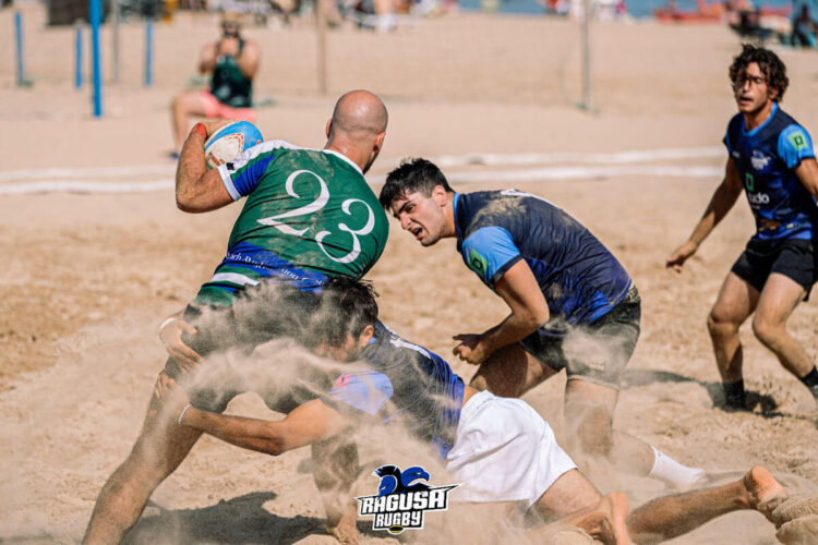 Il beach rugby siciliano in festa a Marina di Ragusa