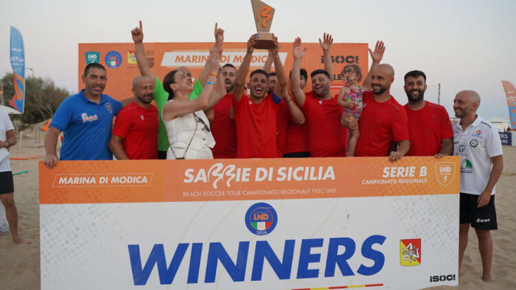 Beach Soccer, nella terza tappa di Sabbie di Sicilia vincono Pro Ragusa nel maschile