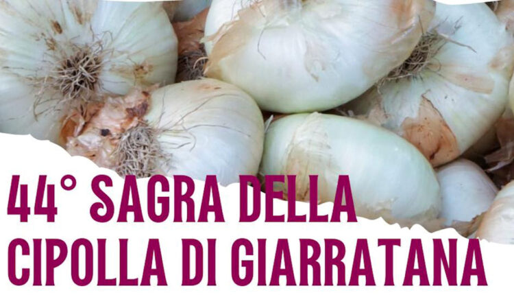 Sagra della cipolla 2024 a Giarratana: degustazioni, artisti di strada e musica dal vivo
