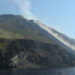 Stromboli: attività effusiva, flusso lavico nella Sciara del fuoco