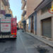 Incendio in una palazzina di 4 piani a Vittoria: donna salvata con autoscala