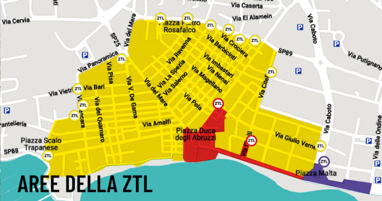 Da sabato 27 luglio la ztl di Marina di Ragusa sarà regolamentata da varchi elettronici