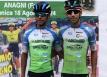 I due ciclisti Naturosa ad Anagni