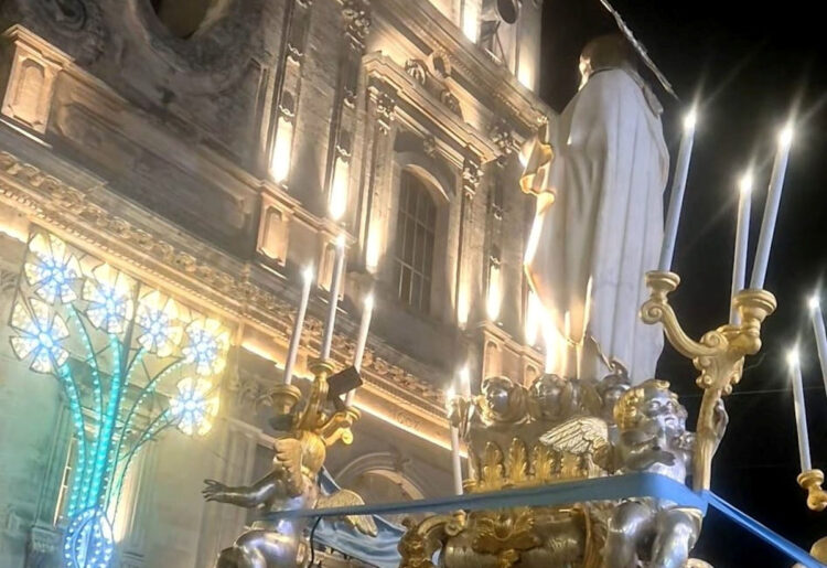 Santissimo Salvatore a Chiaramonte Gulfi, grande intensità religiosa