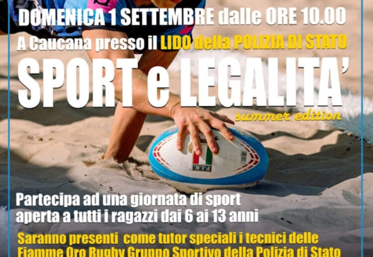 Sport e legalità al Lido della Polizia di Caucana