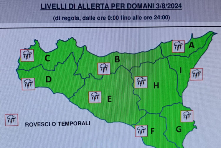 Meteo Sicilia, pioggia e caldo anche a Ragusa