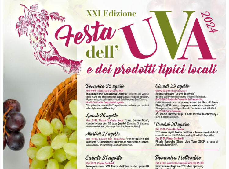 Festa dell'uva da tavola a Licodia Eubea