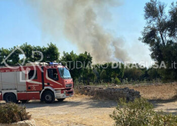 Incendio in contrada Balatelle a Scicli