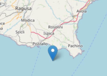 Terremoto nel mare di Ragusa: scossa vicino Pozzallo