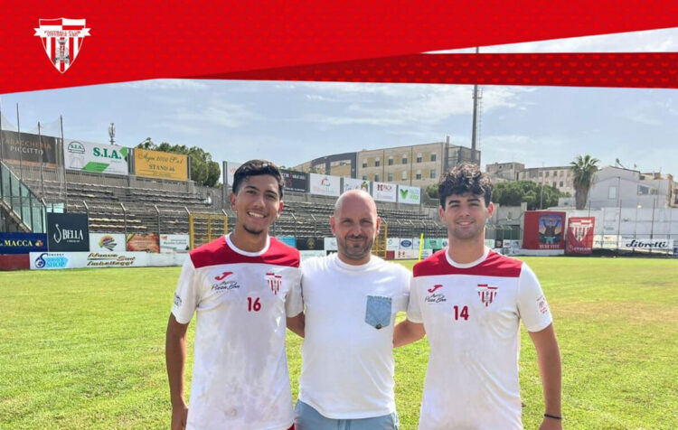 Gabriel Giuliana e Simone Pio Rufini al Vittoria Calcio