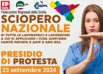Contratti nazionali scaduti, lunedì sciopero Sanità privata e Aris Rsa e Aaiop Rsa