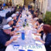 La cena in blu e bianco a Monterosso Almo