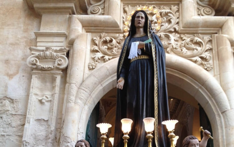 Oggi festa di Maria SS. Addolorata a Ragusa Ibla