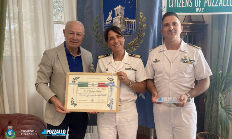Stefania Milione lascia il Comando della Capitaneria di Porto di Pozzallo
