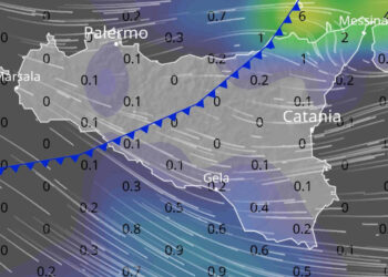 Maltempo in Sicilia: temporali, pioggia e venti di burrasca