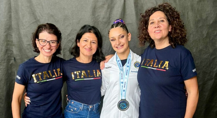 Ginnastica Aerobica: ai Mondiali argento per l'Italia con Giulia Cappello della Motyka Modica