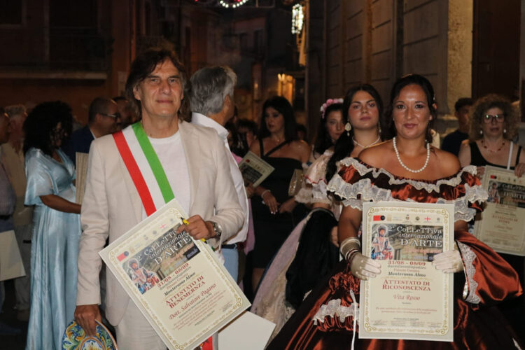 I colori degli artisti per la pace nel mondo a Monterosso Almo