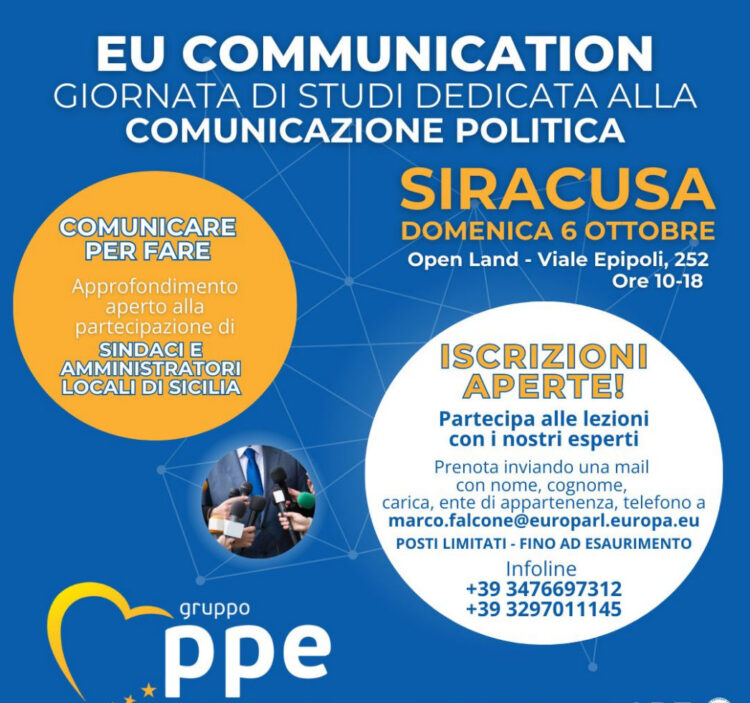 In Sicilia sbarca la formazione del Ppe per sindaci e amministratori locali