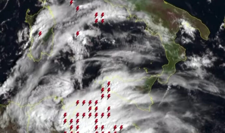 Maltempo in Sicilia: in arrivo una pericolosa Squall Line